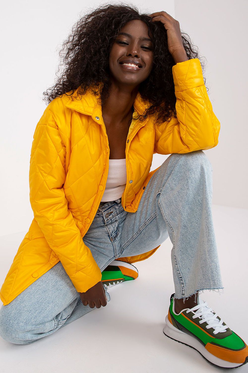 Cerenya Quilted Jacket with Extended Back