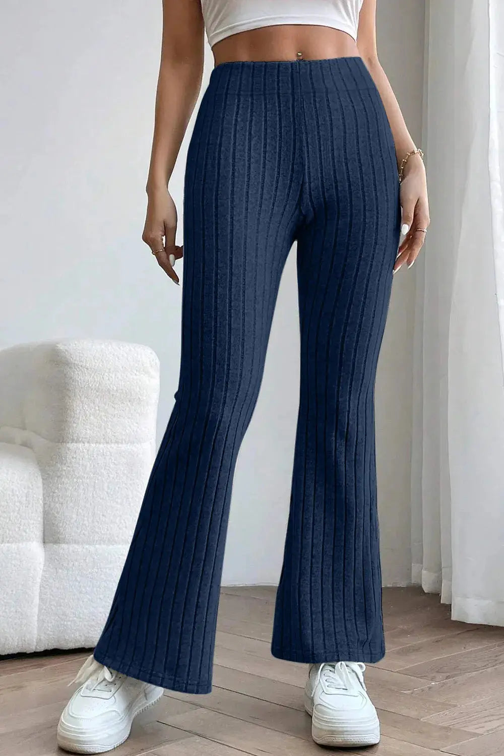 Celestial Chic High Waist Flare Pants