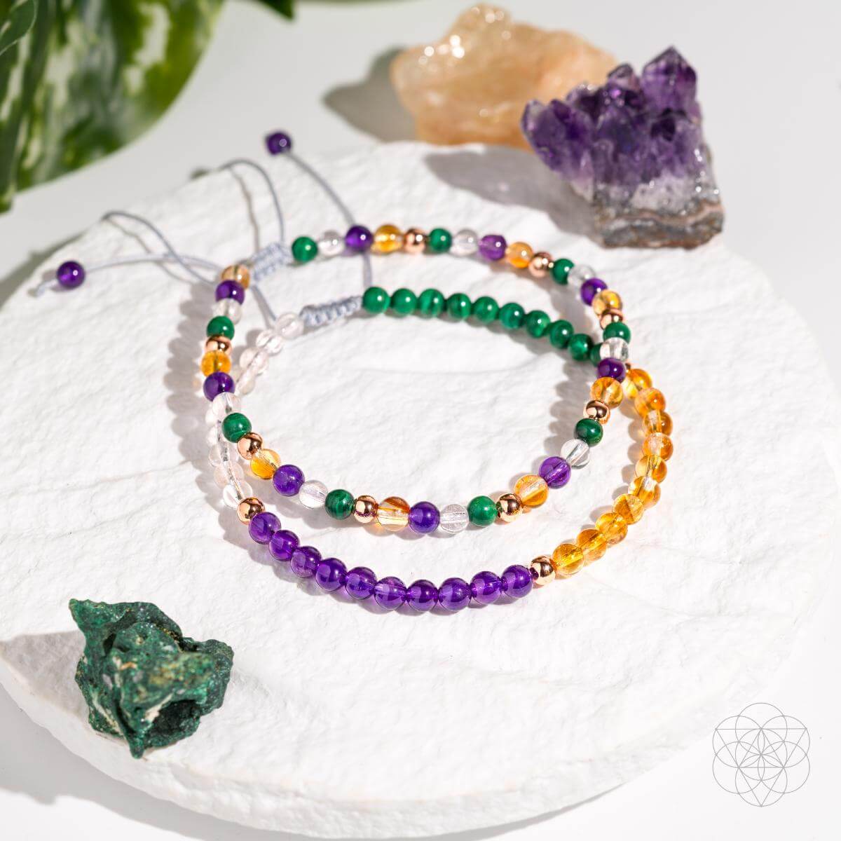 Stellar Confidence Destiny Maker Crystal Anklet Set