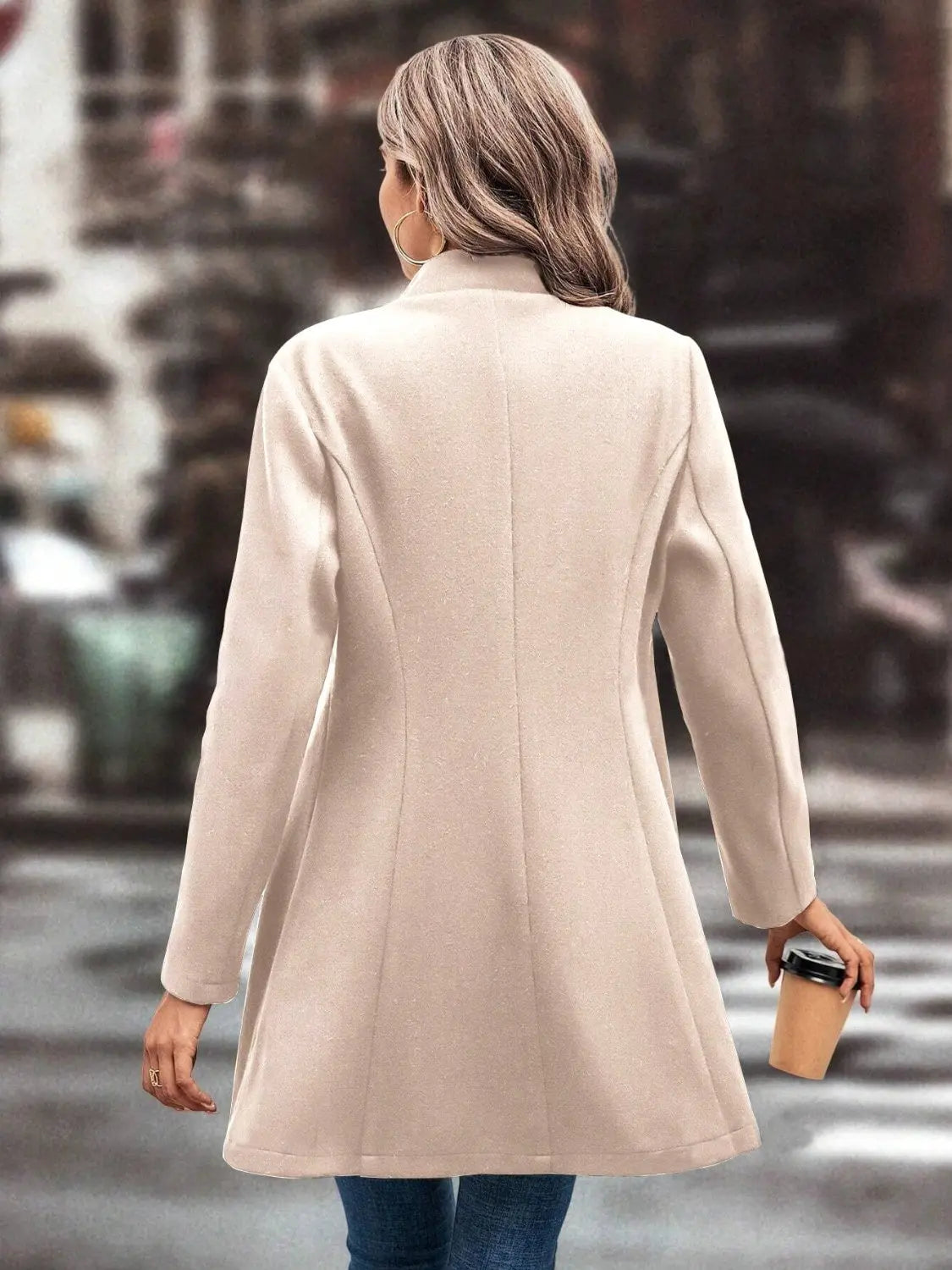 Celestial Elegance Longline Coat