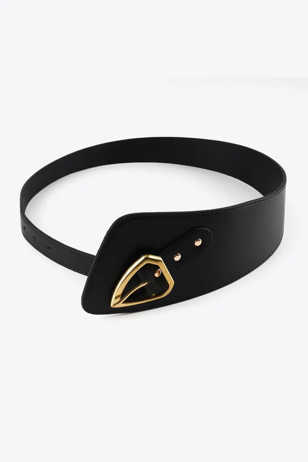 Celestial Elegance Asymmetrical PU Leather Belt