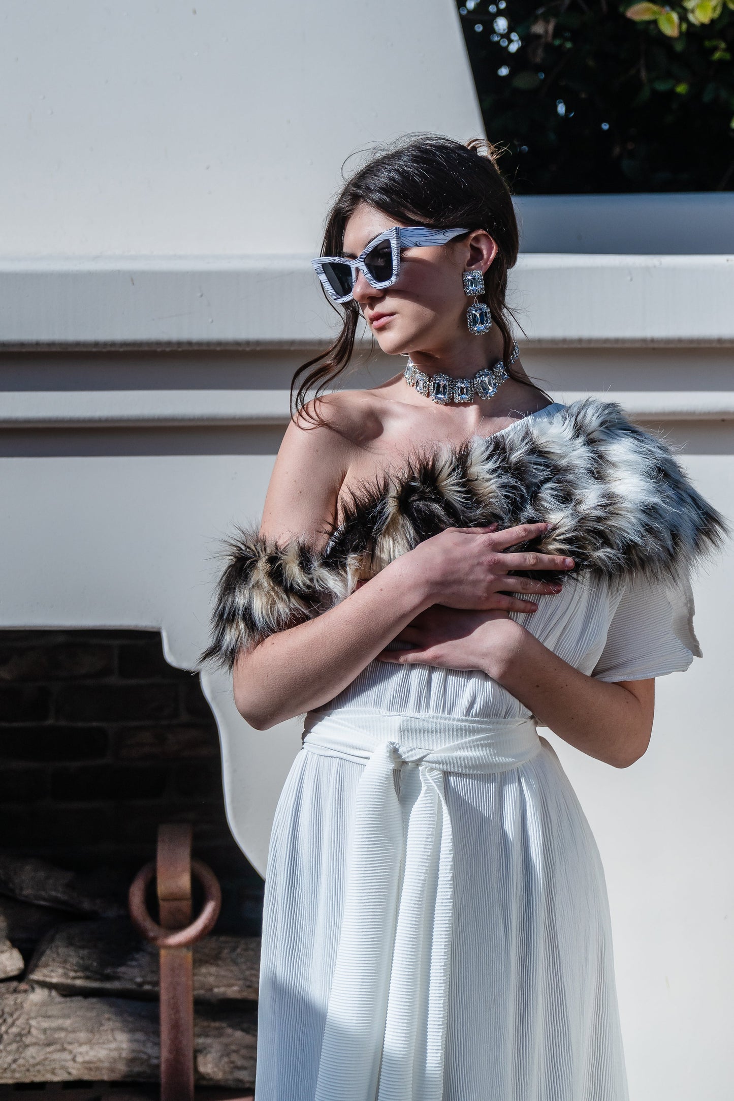 Freja Faux Fur Collar