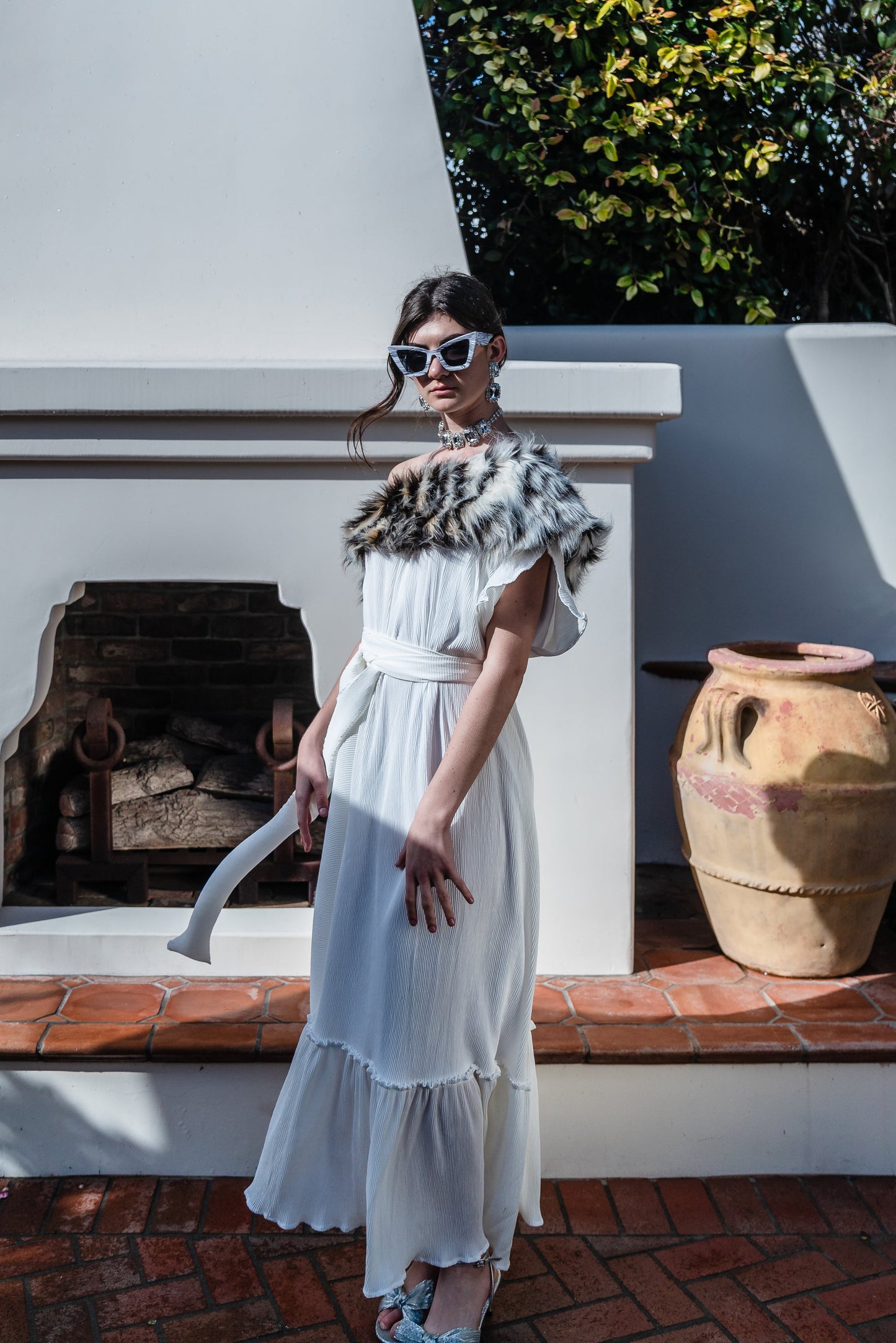 Freja Faux Fur Collar