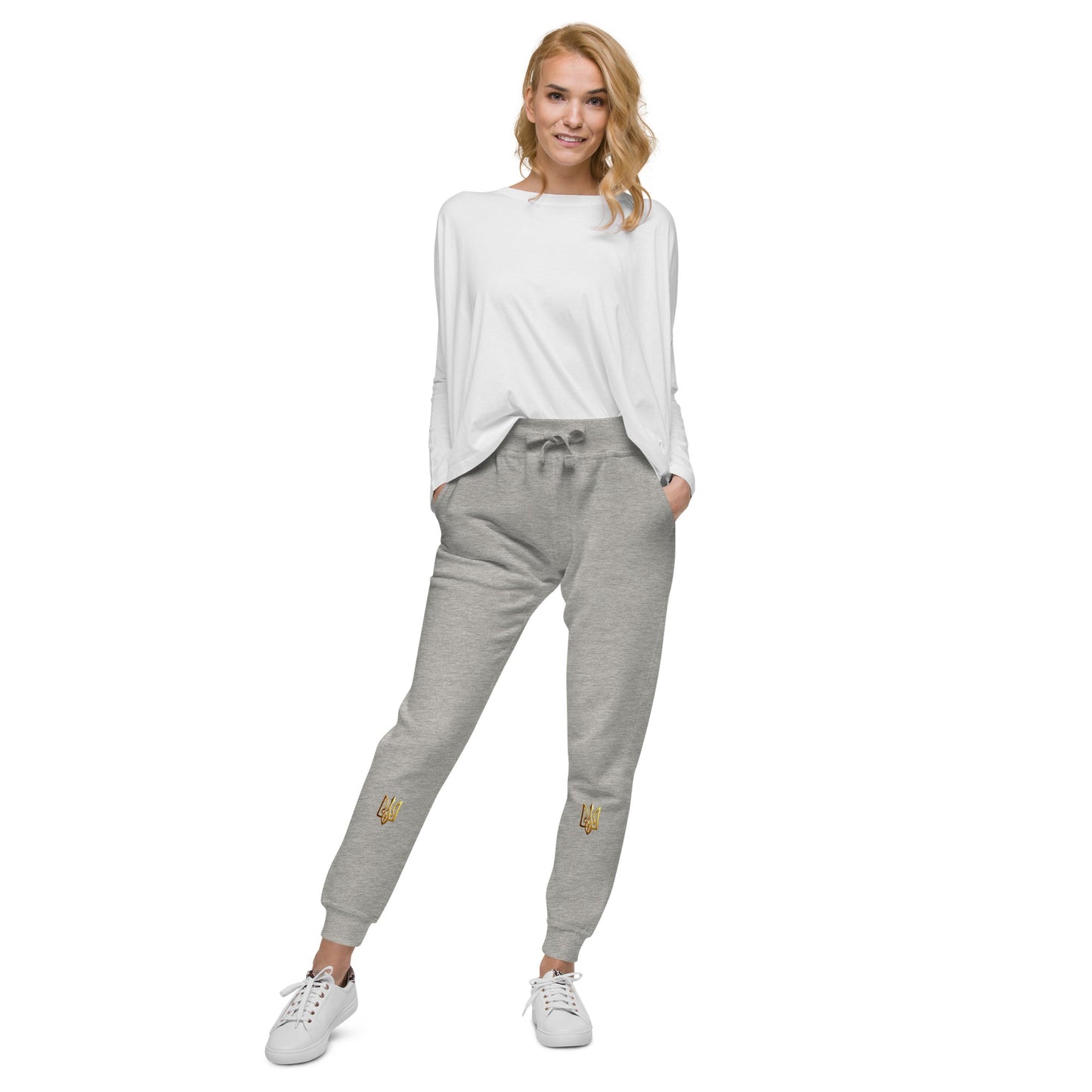Ukrainian Vibe Trizub Collection - Unisex Fleece Sweatpants