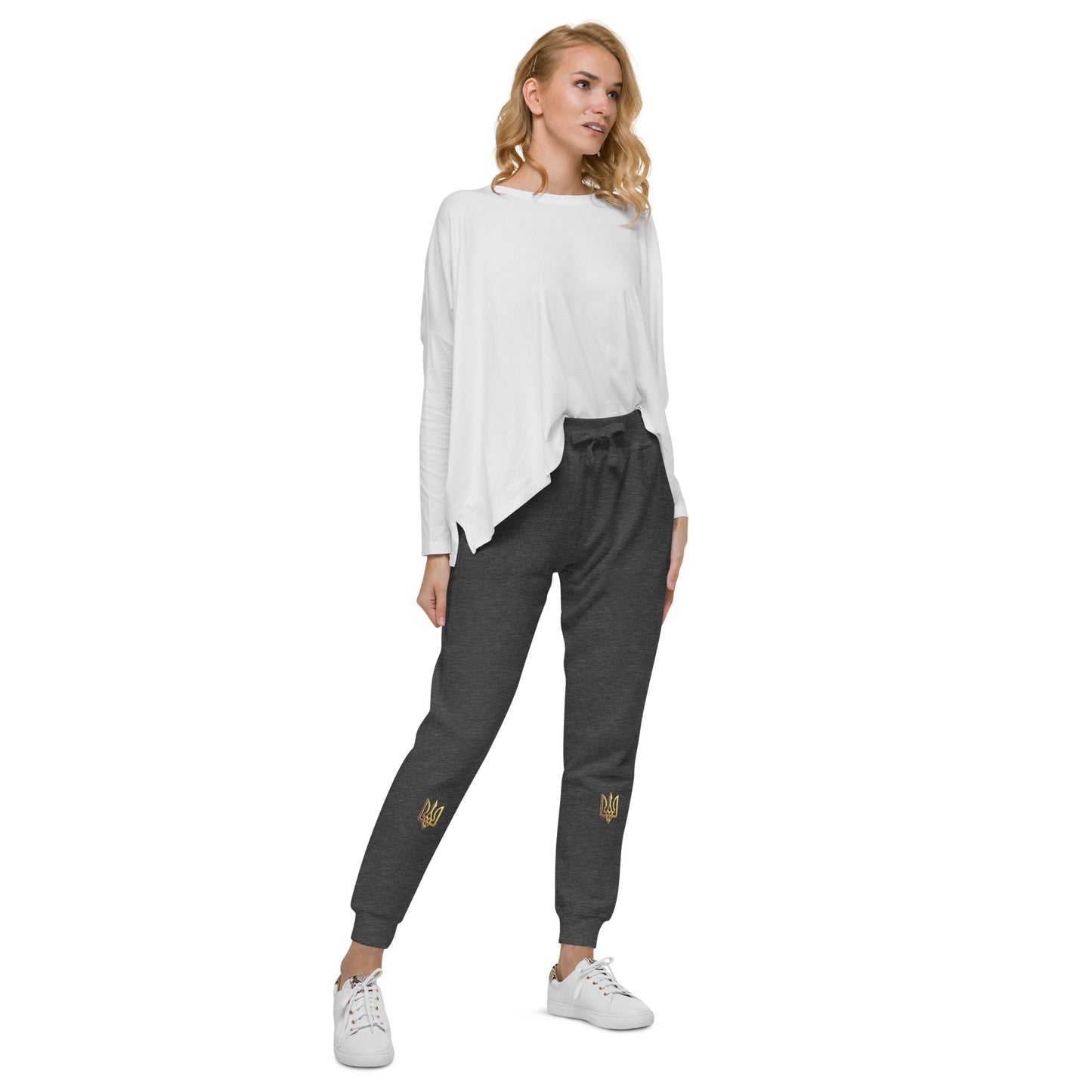Ukrainian Vibe Trizub Collection - Unisex Fleece Sweatpants