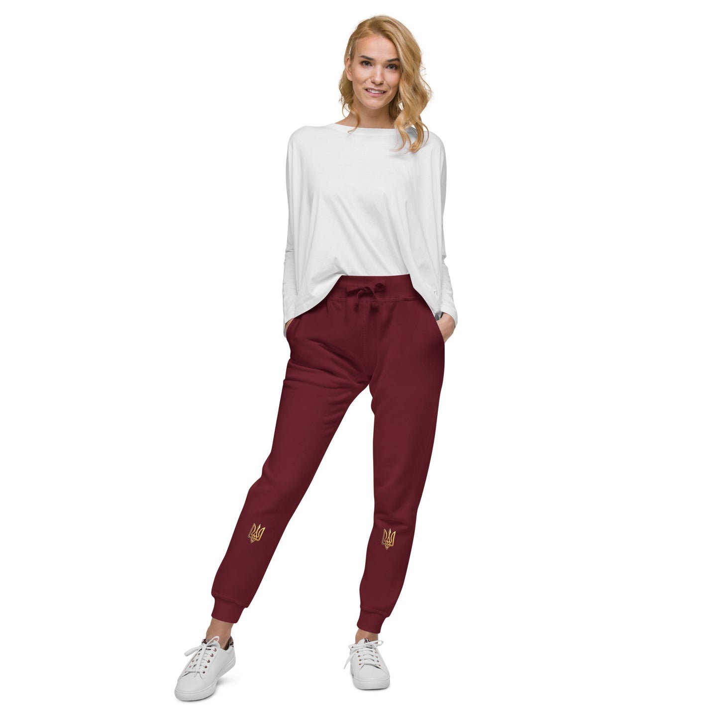 Ukrainian Vibe Trizub Collection - Unisex Fleece Sweatpants