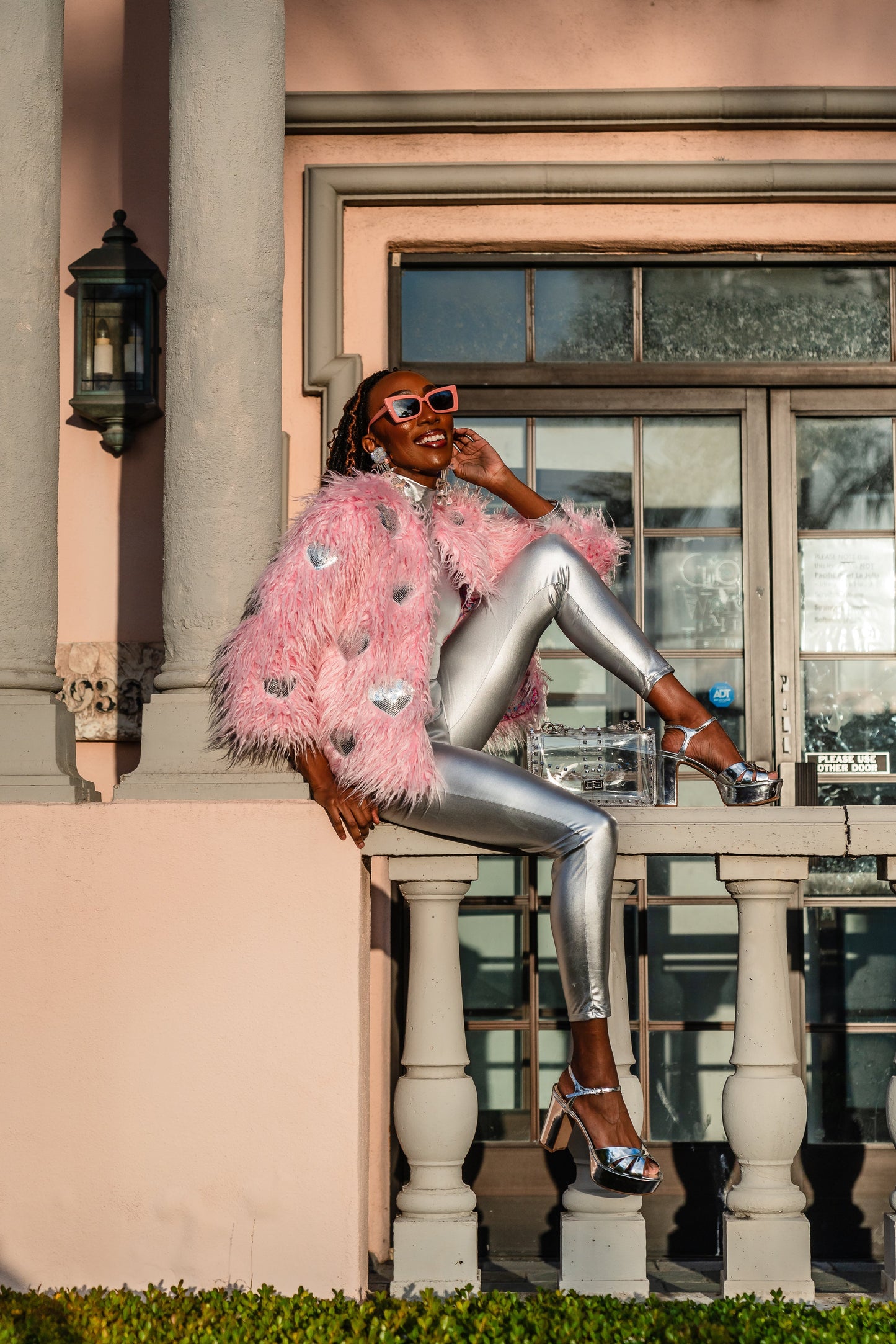 Valentine Queen Faux Fur Jacket