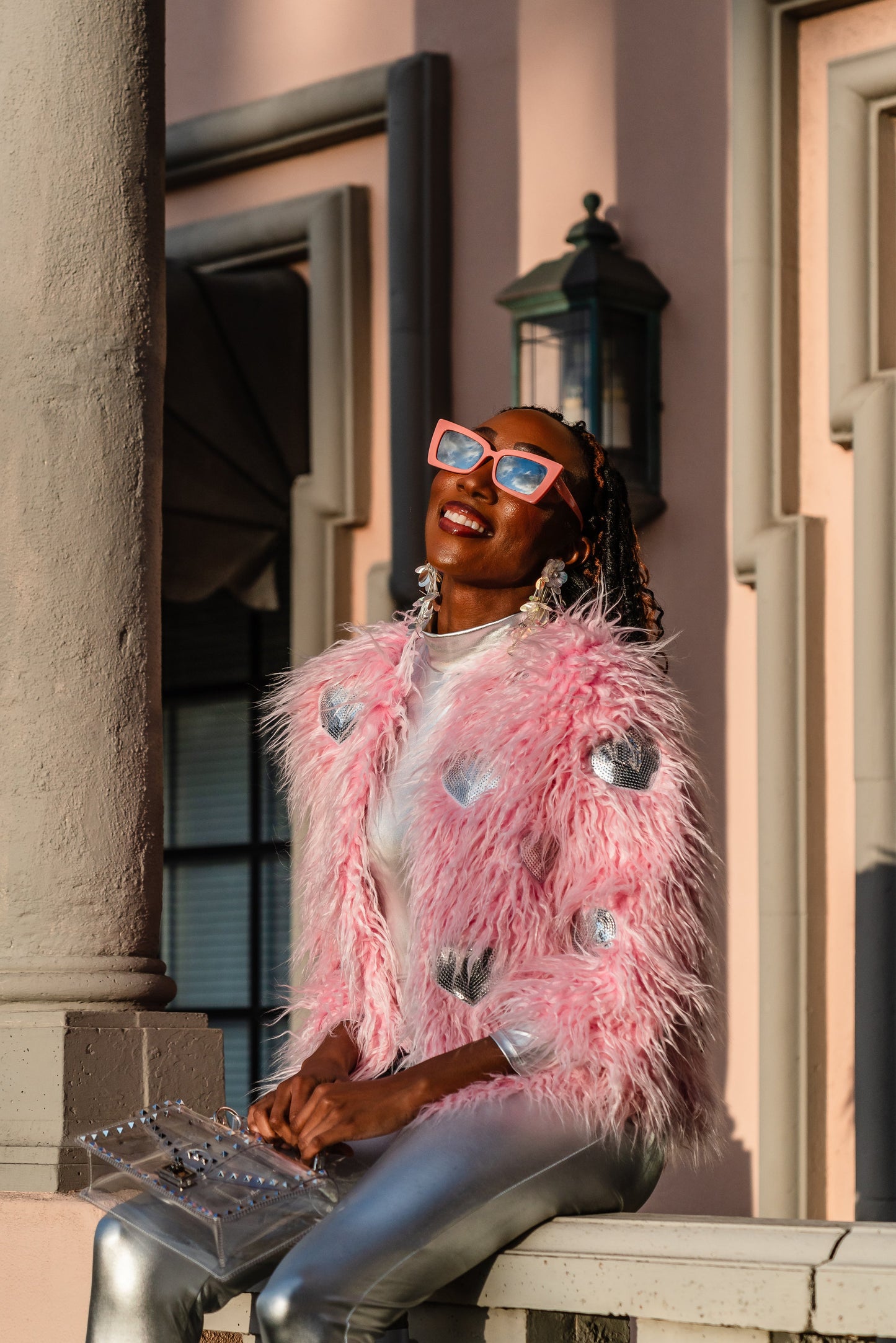 Valentine Queen Faux Fur Jacket