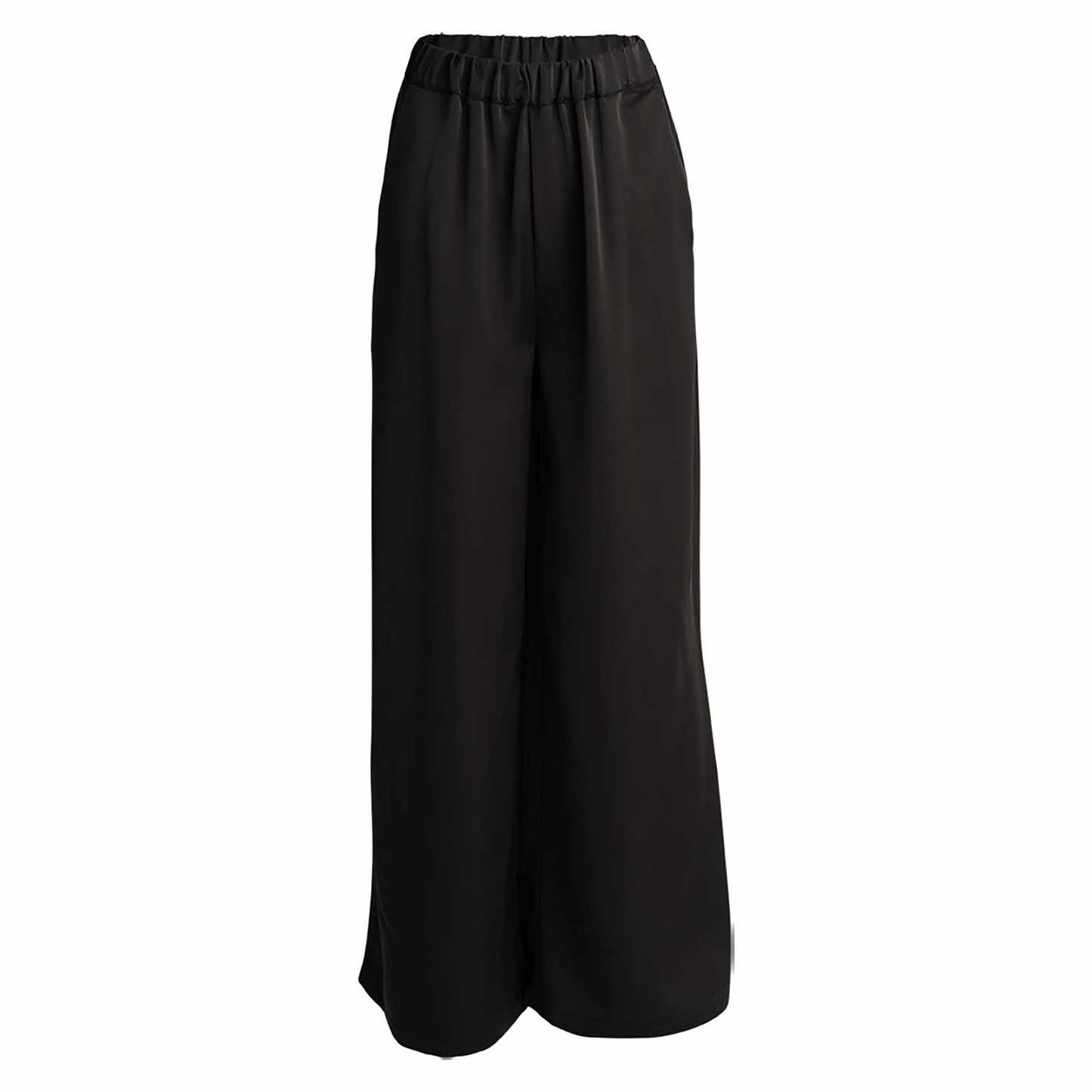 Melissa Elastic Waist Wide Leg Pant