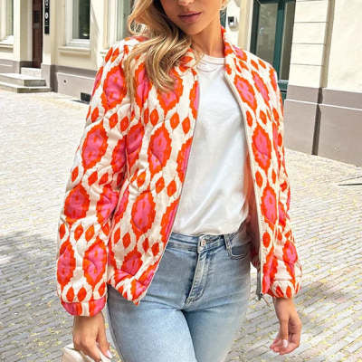 Womens Fashion Leopard-Print Cardigan Coat See size chart under “more details”