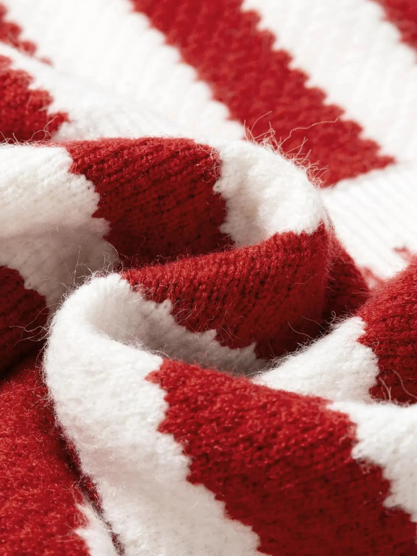 Button Down Striped Long Sleeve Cardigan