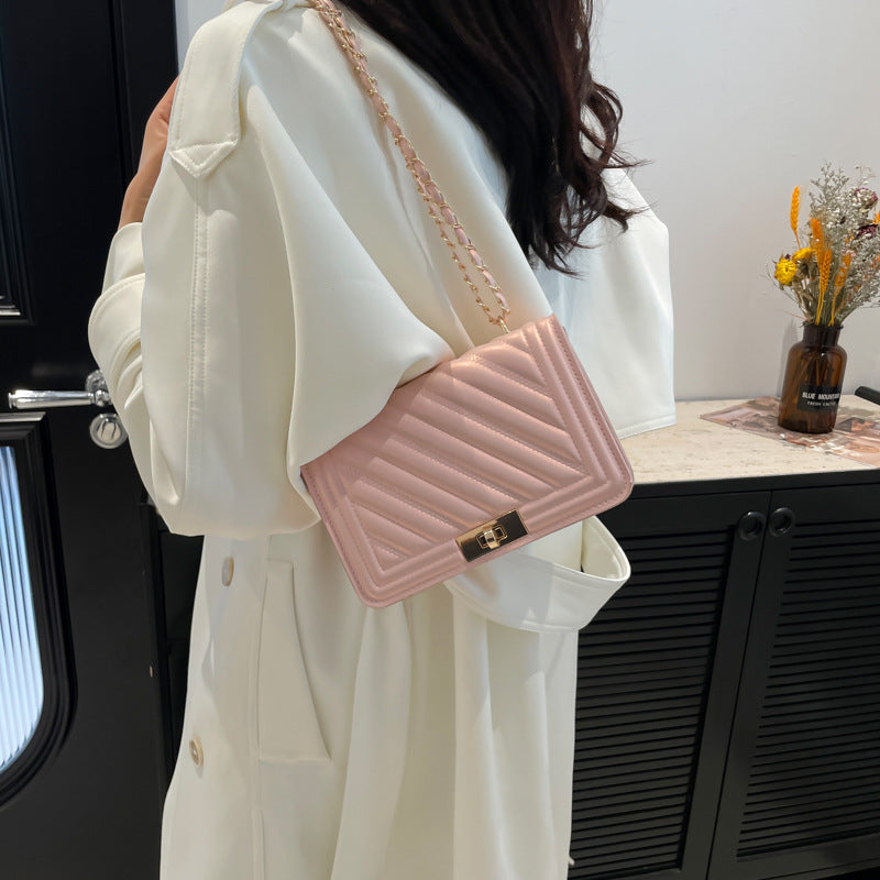 Fashionable Western-style Minimalist Casual Single-shoulder Crossbody Bag