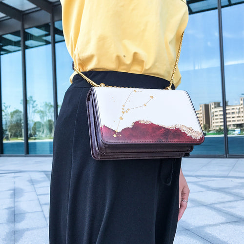 Atmospheric fashion leisure diagonal bag See size chart under “more details”