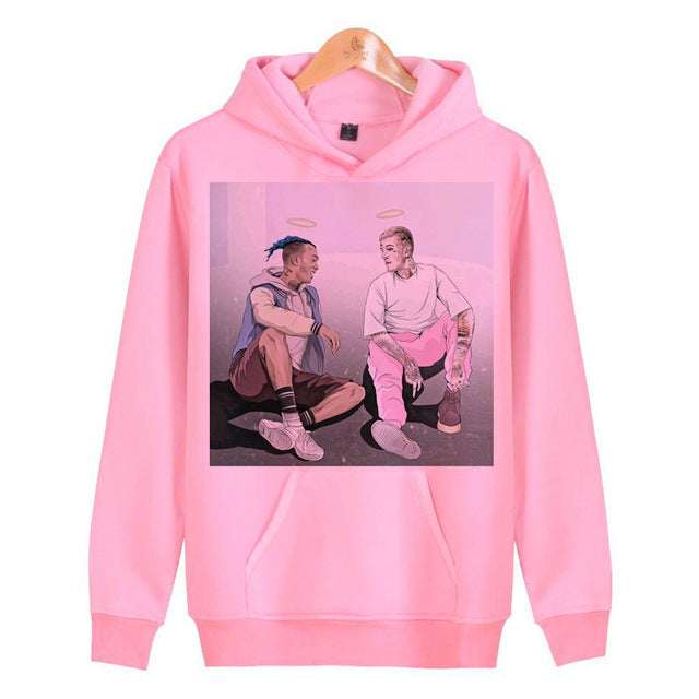 Loose Hooded Lovers Sweatshirt See size chart under “more details”