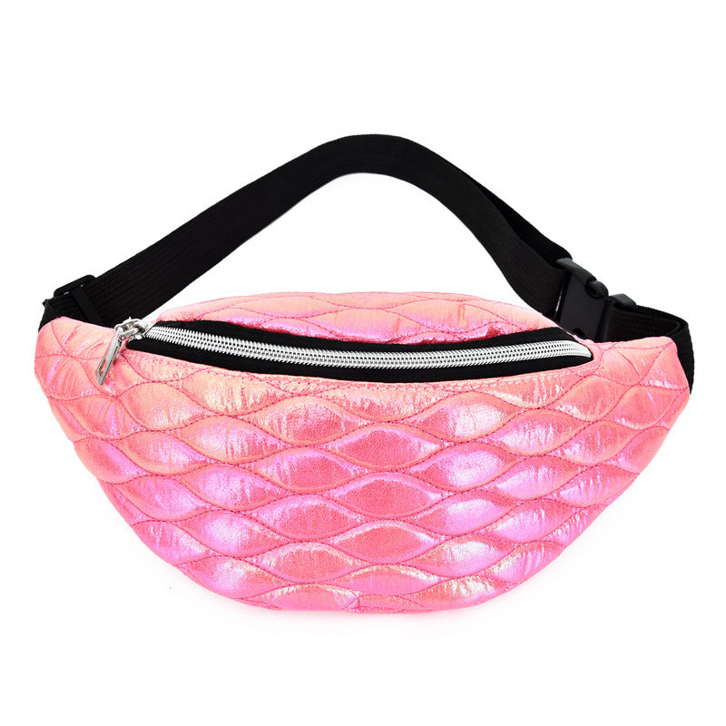 Laser embossed fashion messenger bag See size chart under “more details”