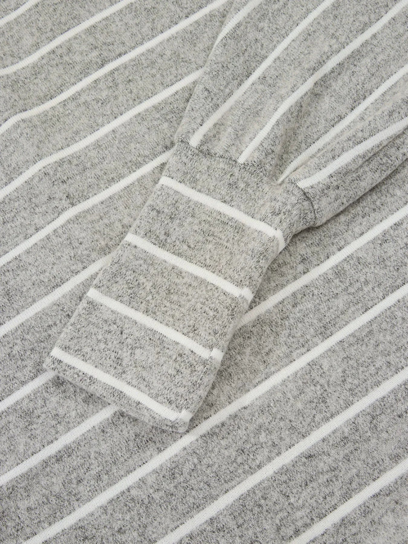 Striped Dolman Sleeve Drop Shoulder Top