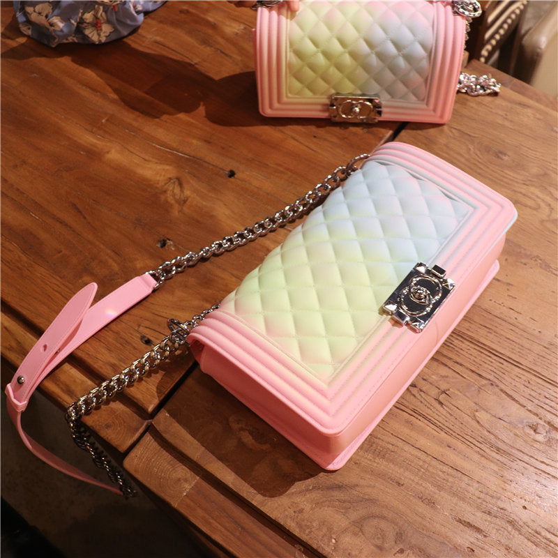 Color gradient jelly pack