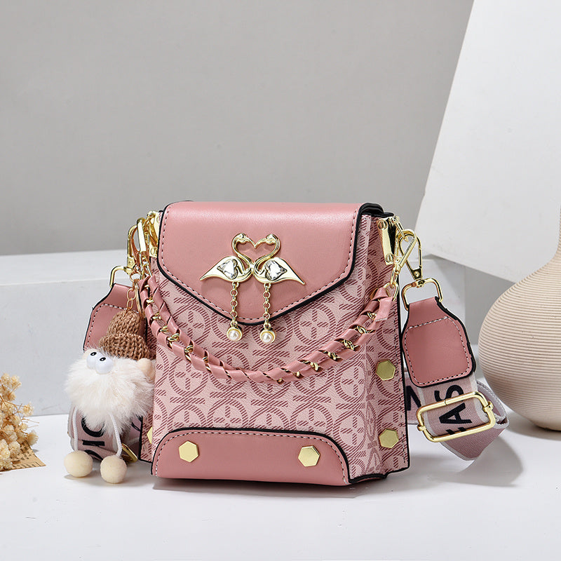 Fashionable Crossbody Flip Cover Bag See size chart under “more details”