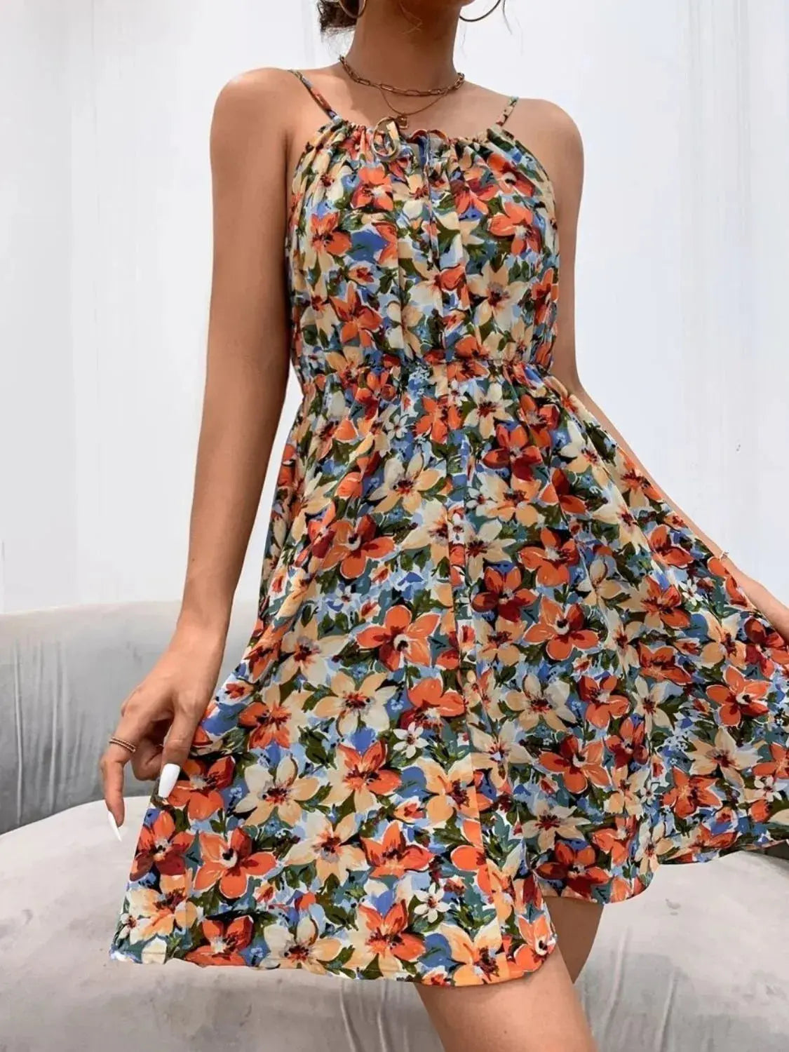 Floral Allure Mini Dress