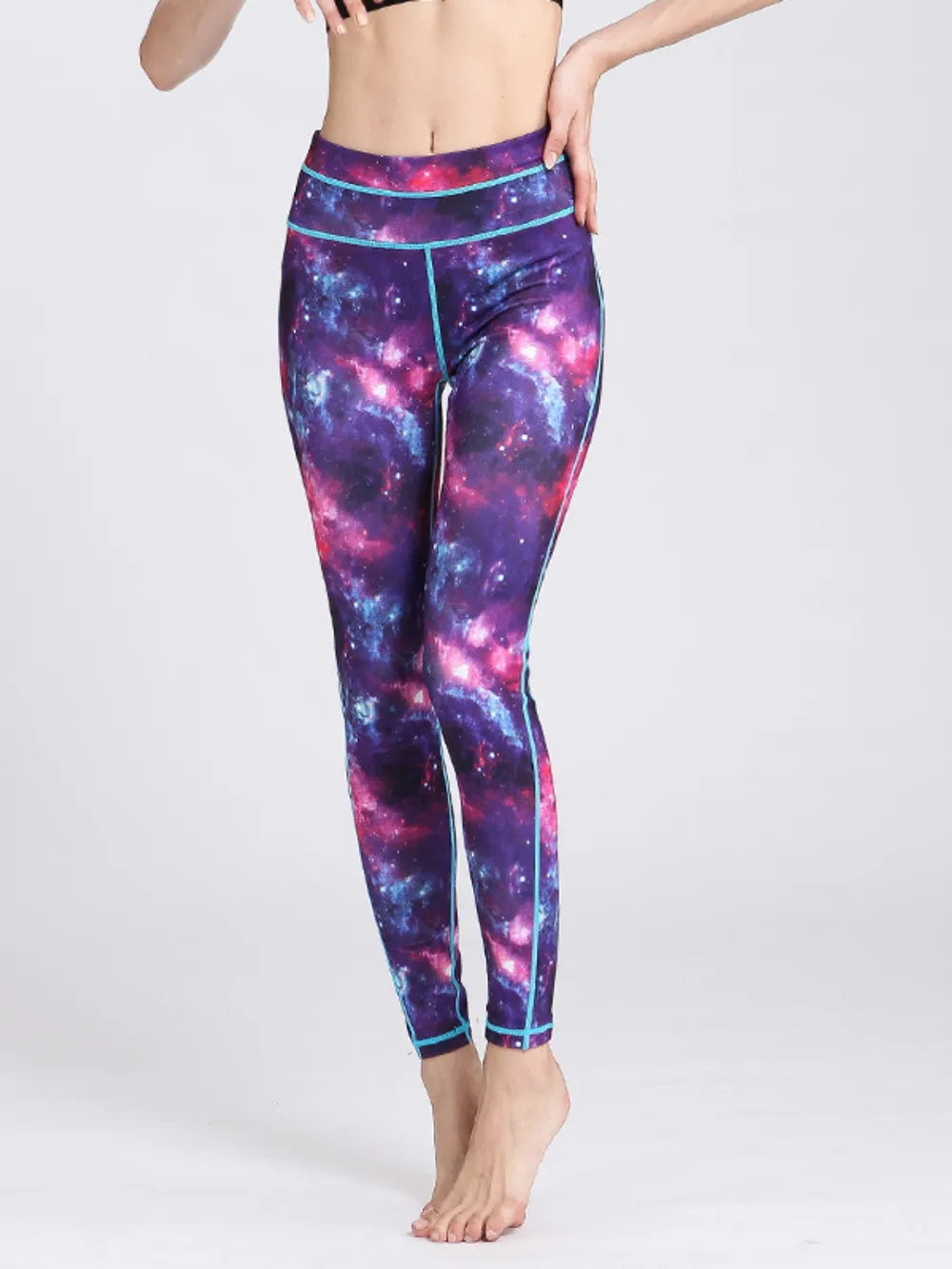 ActiveFlex Printed High Waist Leggings – Highly Stretchy Comfort