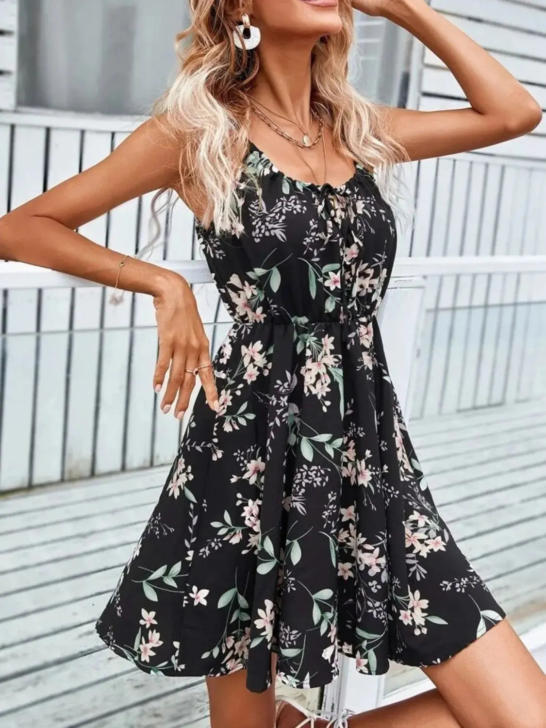 Floral Allure Mini Dress