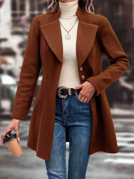 Celestial Elegance Longline Coat