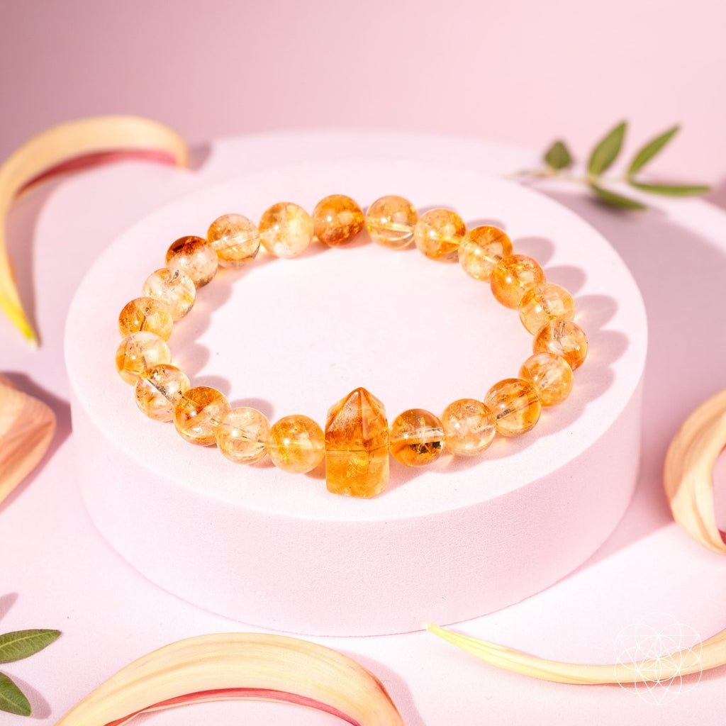Stellar Radiance Citrine Bracelet For Daily Confidence