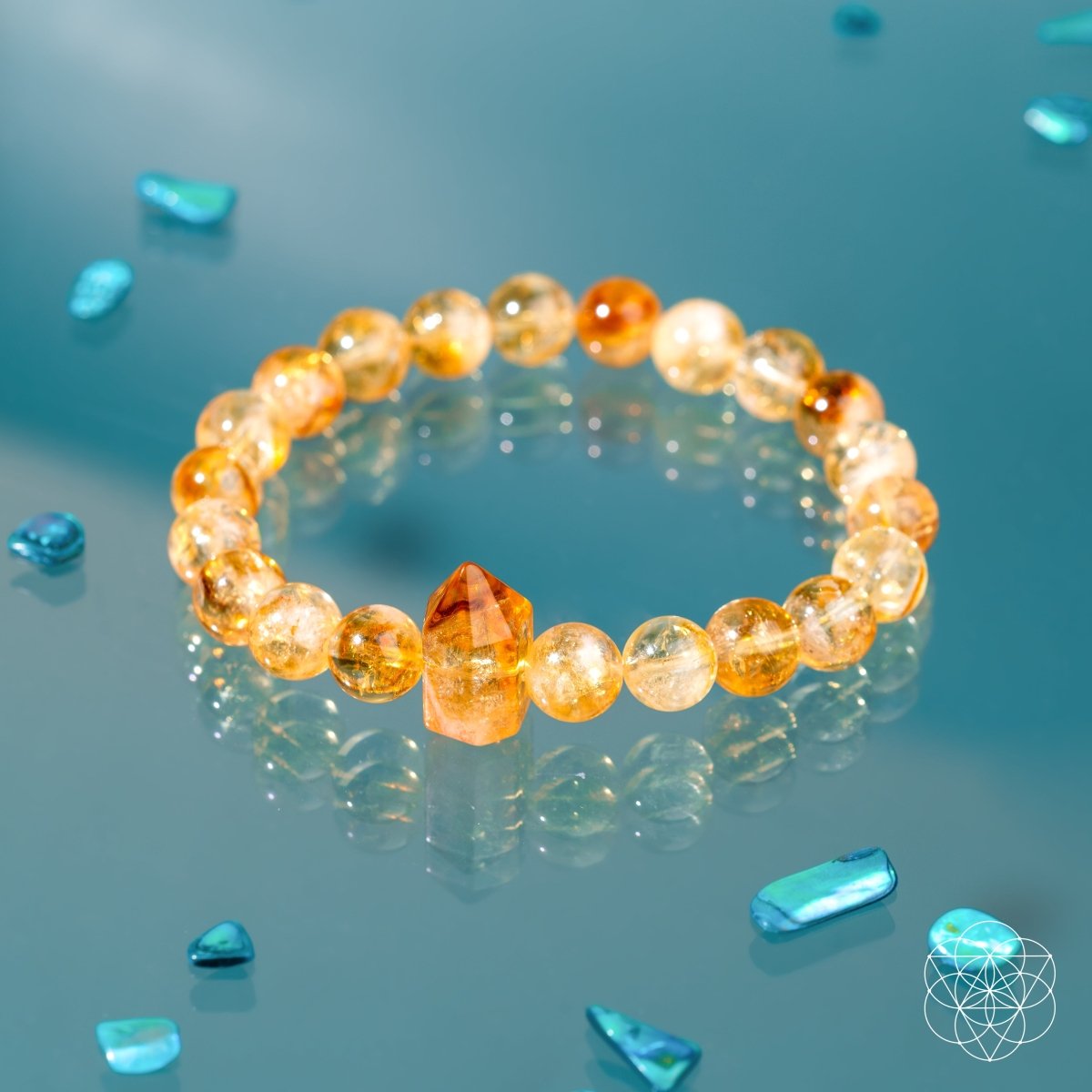 Stellar Radiance Citrine Bracelet For Daily Confidence