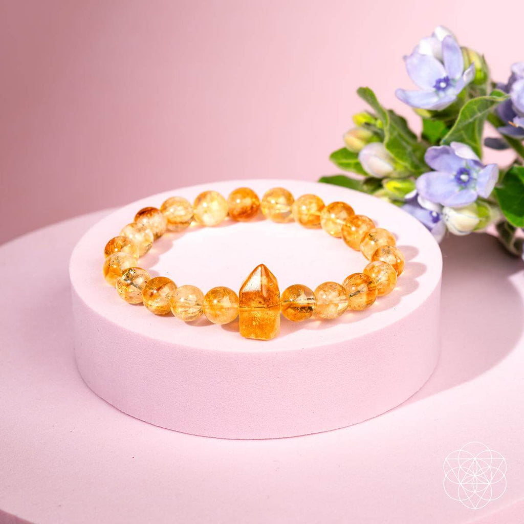 Stellar Radiance Citrine Bracelet For Daily Confidence