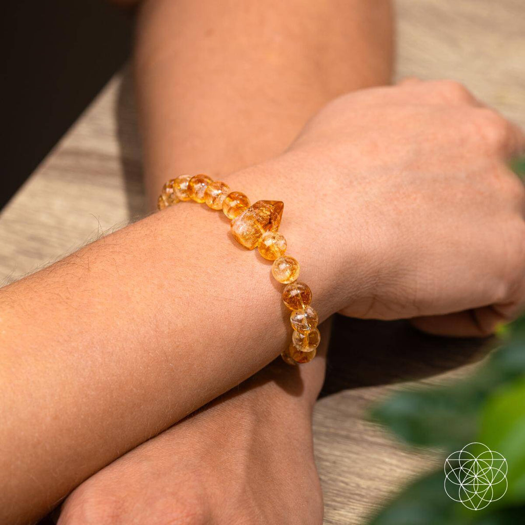 Stellar Radiance Citrine Bracelet For Daily Confidence