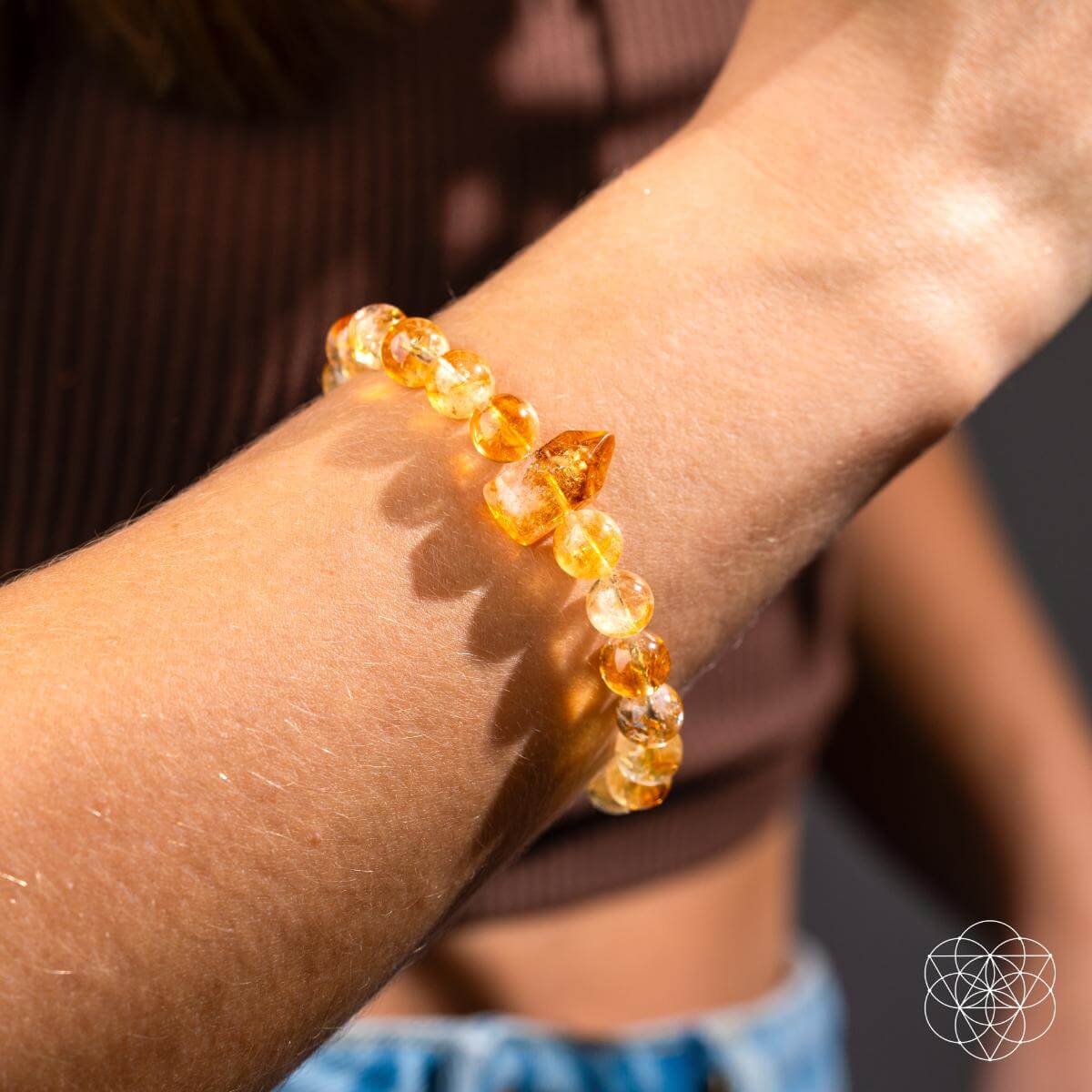 Stellar Radiance Citrine Bracelet For Daily Confidence