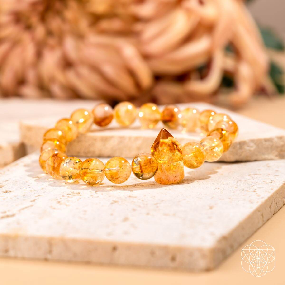 Stellar Radiance Citrine Bracelet For Daily Confidence