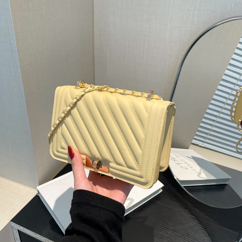 Fashionable Western-style Minimalist Casual Single-shoulder Crossbody Bag