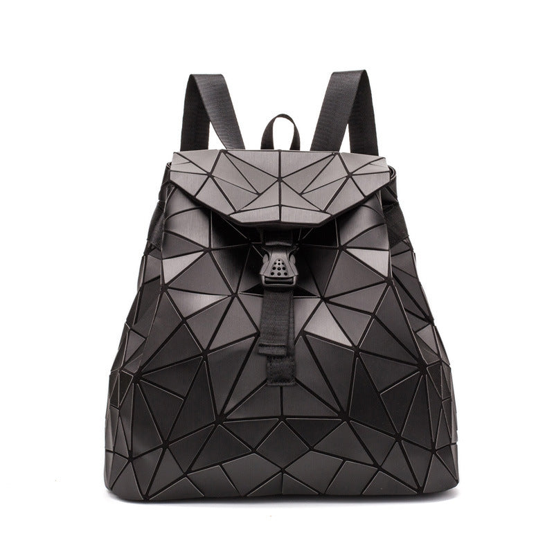 Ladies Fashion Geometric Backpack See size chart under “more details”