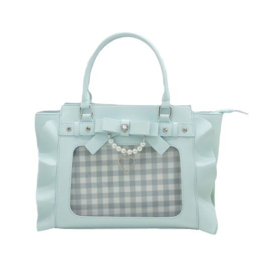 Love Handbag Lace Pearl Women's Messenger Bag See size chart under “more details”