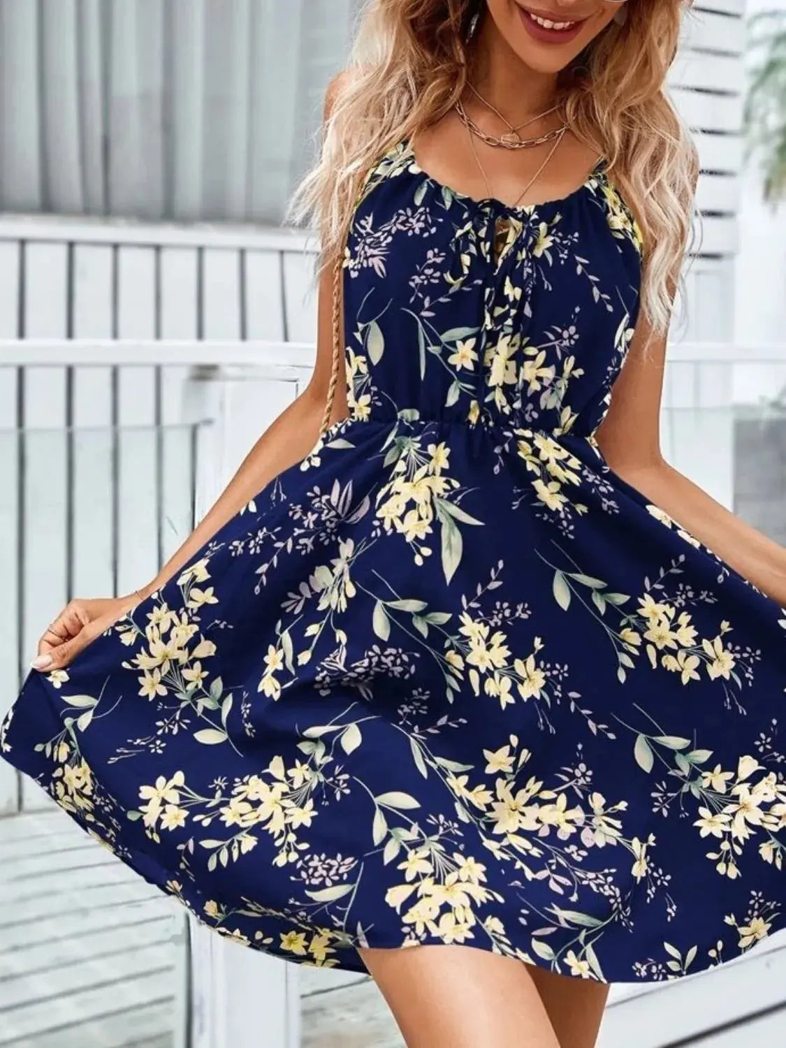 Floral Allure Mini Dress