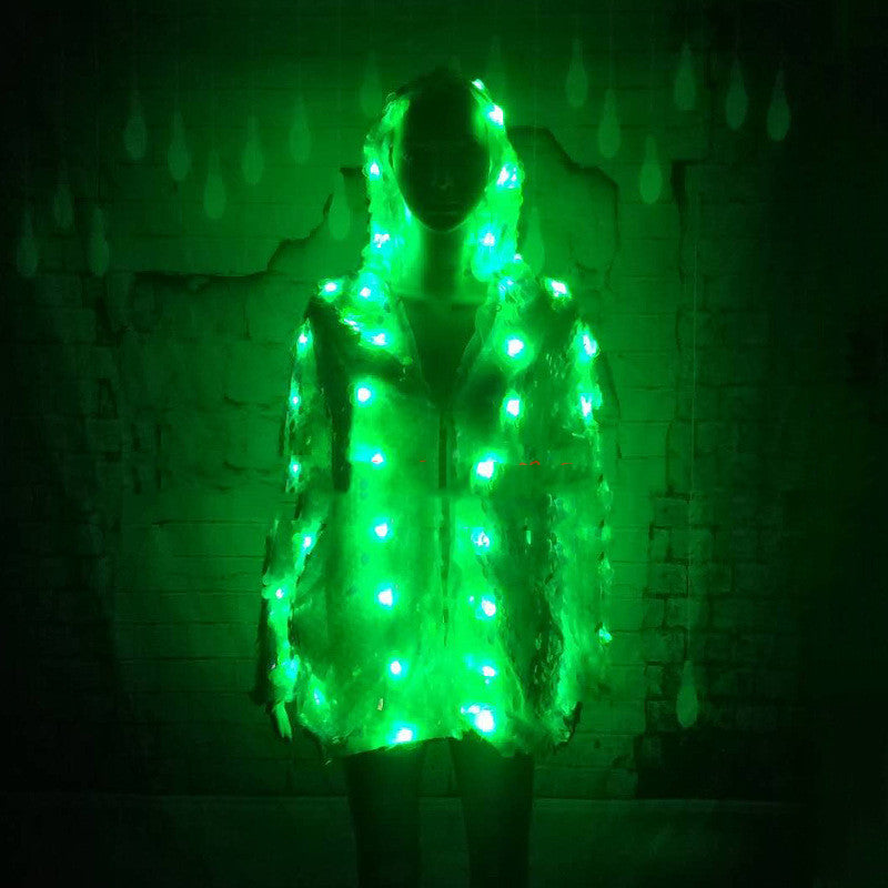 Luminous Outer Creative Jacket Sequined Jacket With Light See size chart under “more details”