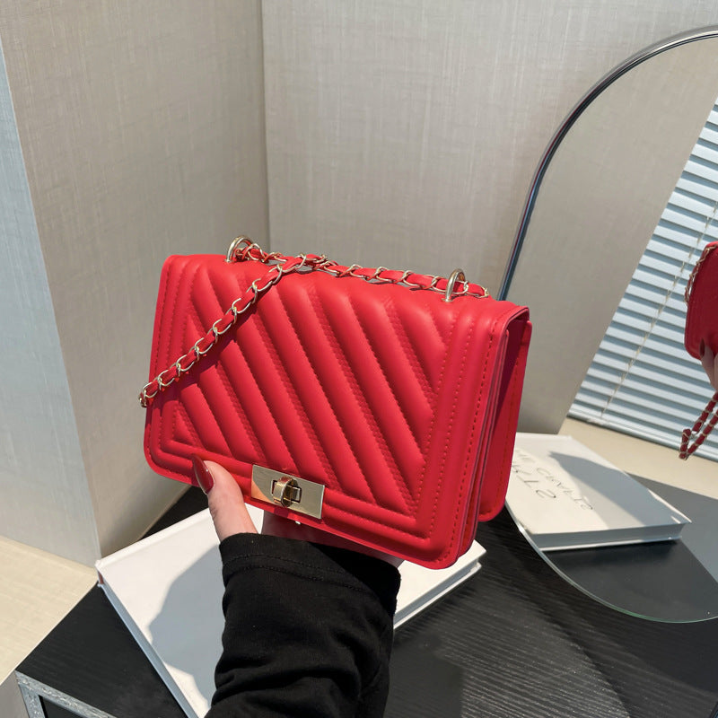 Fashionable Western-style Minimalist Casual Single-shoulder Crossbody Bag