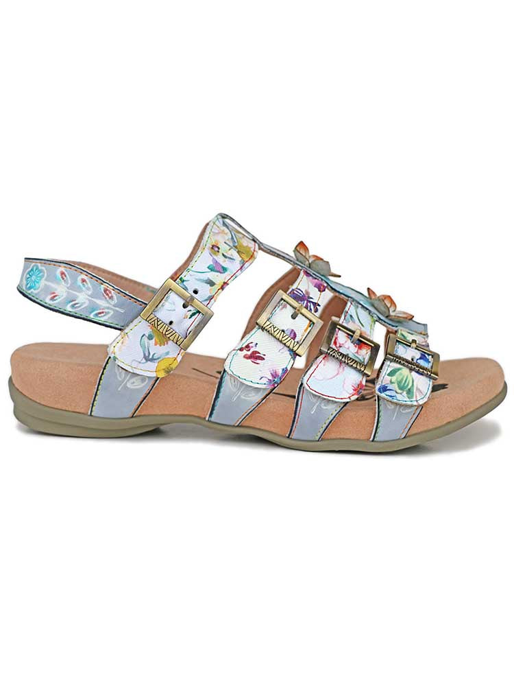 Starlit Confidence Giselle Bohemian Leather Sandals