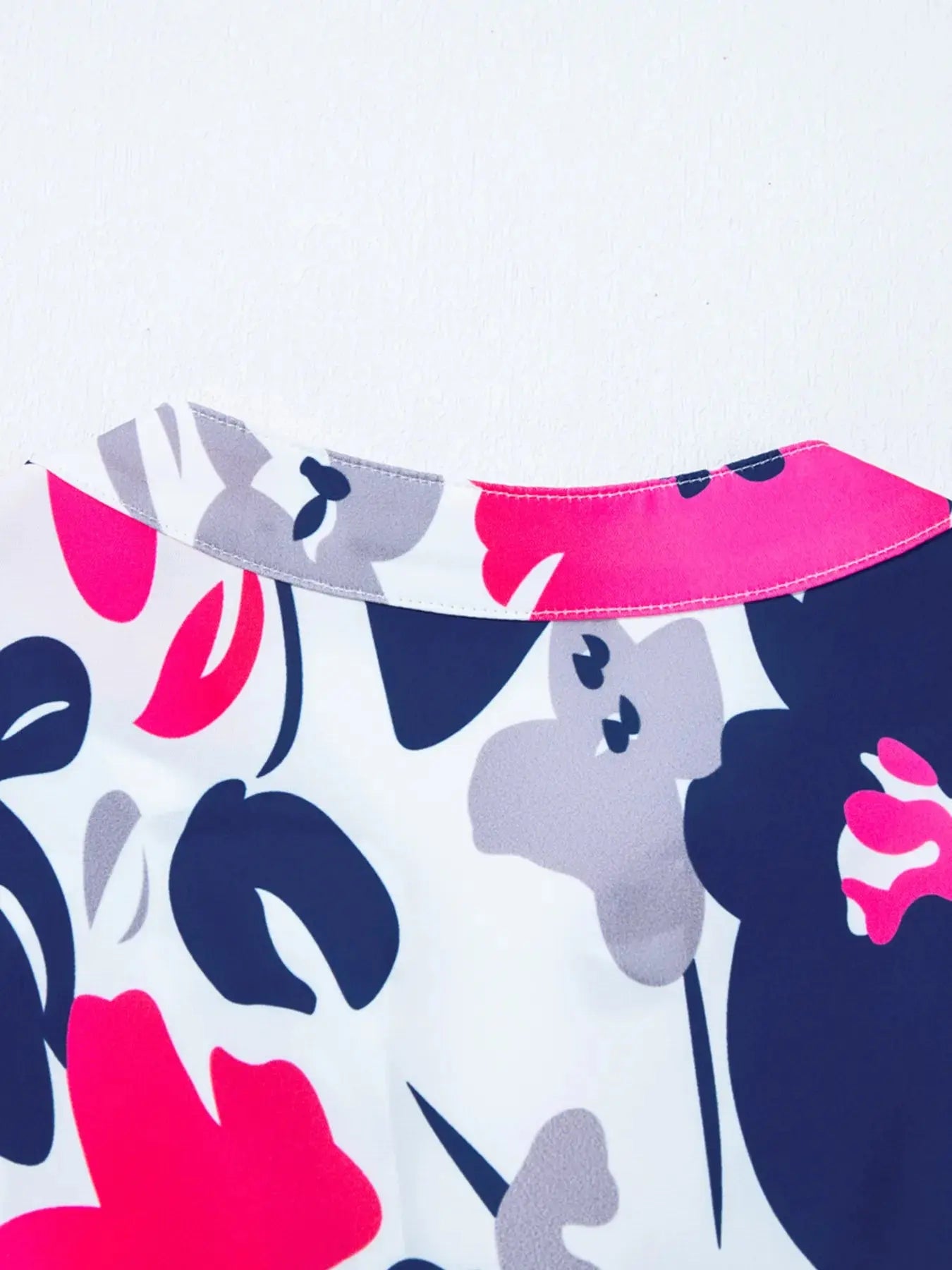 Vibrant Blooming Elegance Mini Dress