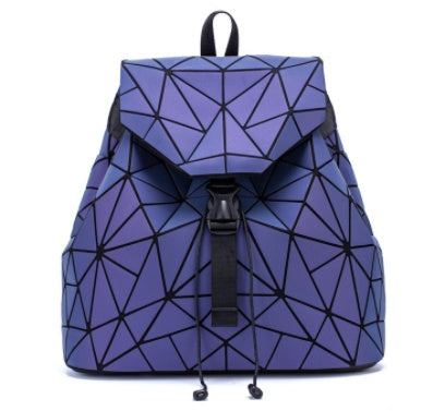 Ladies Fashion Geometric Backpack See size chart under “more details”