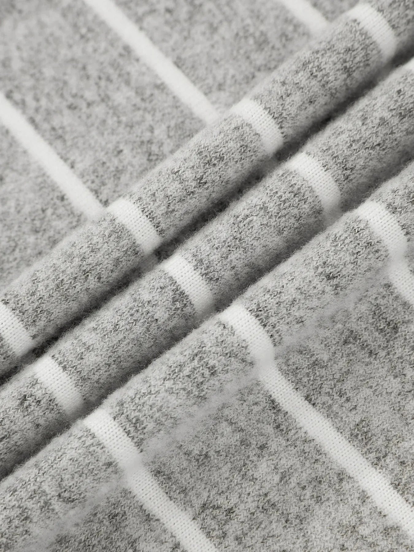 Striped Dolman Sleeve Drop Shoulder Top