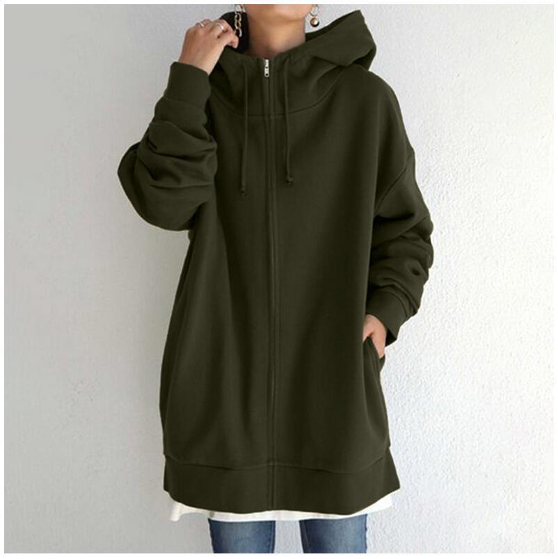 Women's Fuzzy Hoodies Long Sport Pullover Hoodie Full-Zip Hoodie Sweatshirt See size chart under “more details”