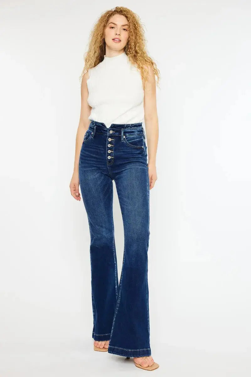 Celestial Chic High Rise Flare Jeans