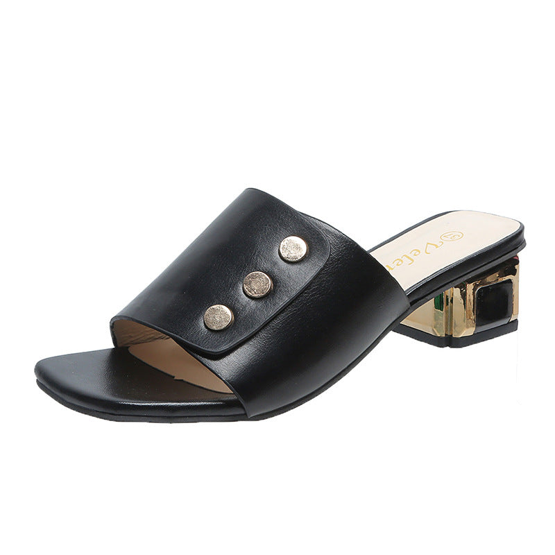 Womens Fashion Wedge Slippers See size chart under “more details”