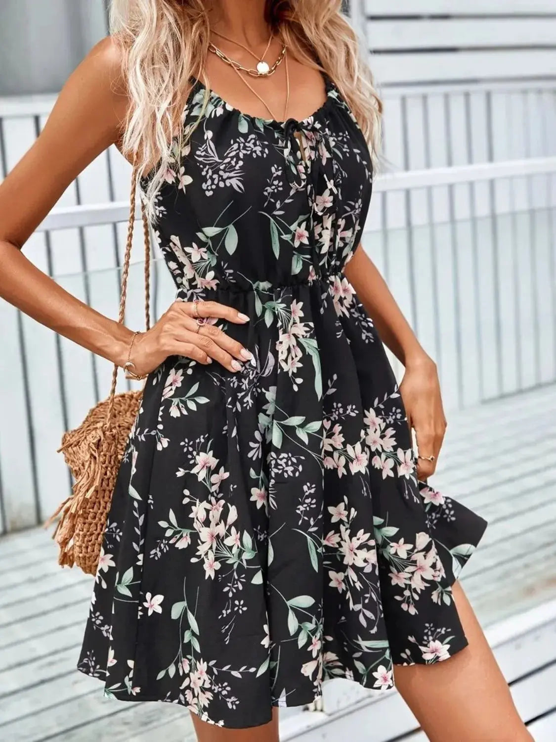 Floral Allure Mini Dress