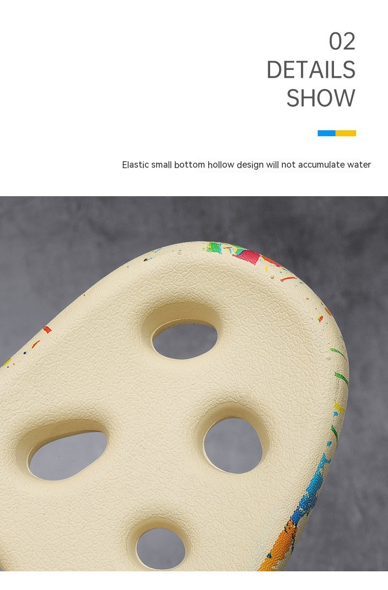 Plus Size Colorful Slippers See size chart under “more details”