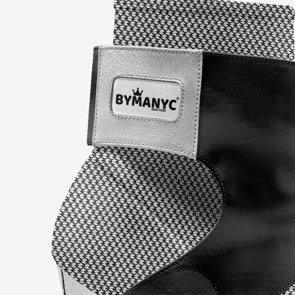 Limited Edition Vegan Stiletto Boots BYMANYC® New York Futurista Onyx See size chart under “more details”