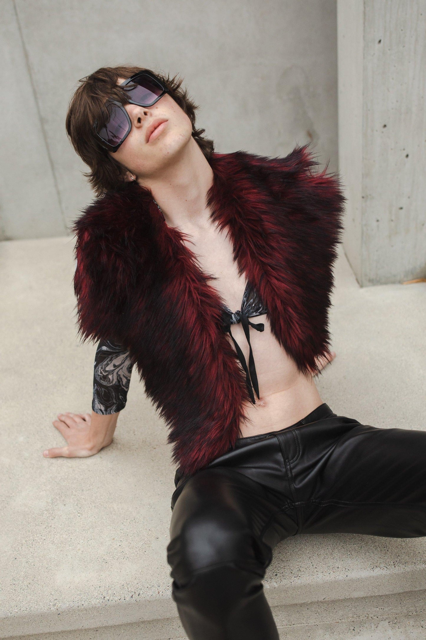 Sangre Faux Fur Collar