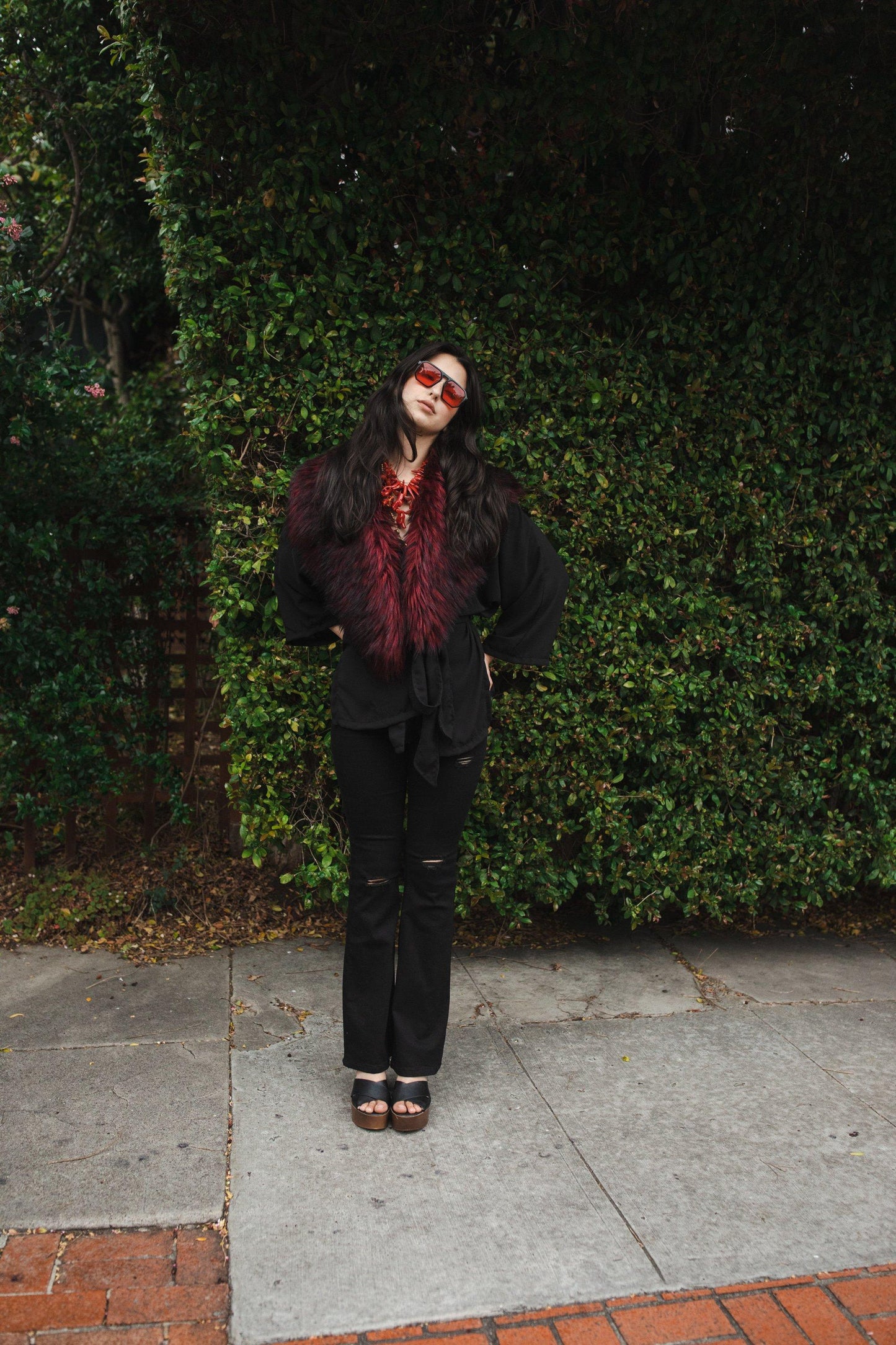 Sangre Faux Fur Collar